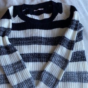 Striped ombré sweater